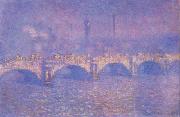 Claude Monet Waterloo Bridge Spain oil painting reproduction